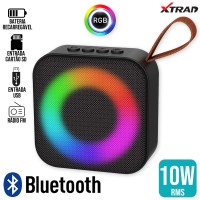 Caixa de Som Bluetooth 10W XDG191 Xtrad - Preta